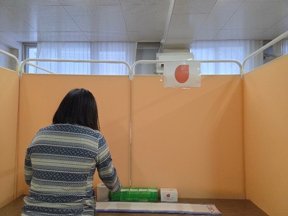 利用者さんの個別スペースの様子